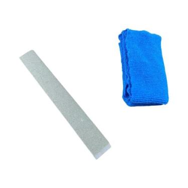 Imagem de Pedra De Afiar De Liga De Alumínio Com Diamante Para Afiador De Facas 