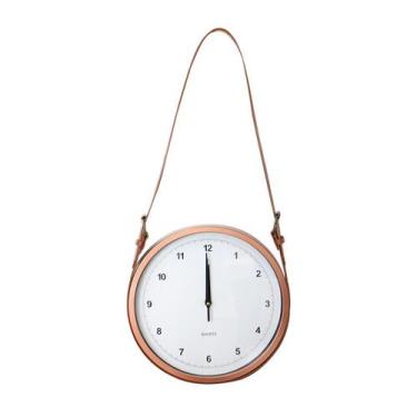 Imagem de Relógio de parede decorativo com alça removível 30cm  - Golden Rio, GO