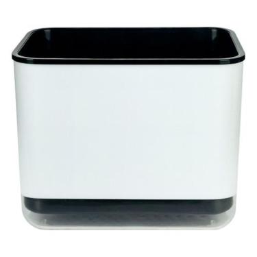 Imagem de Escorredor De Talheres Plástico Para Pia Cozinha 15x14cm - Clink, Pret