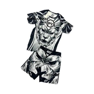 Imagem de Conjunto De Camiseta De Manga Curta E Calções UFC 2025/26 2.0 Para Hom