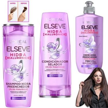 Imagem de Kit Elseve Hidra Acido Hialurônico Shampoo Condicionador - L'oreal Par
