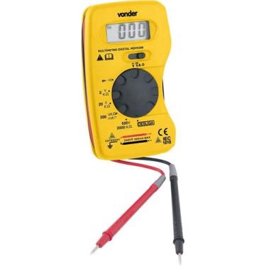 Imagem de Multímetro digital ac/dc 200-500 volts mdv0300 - Vonder