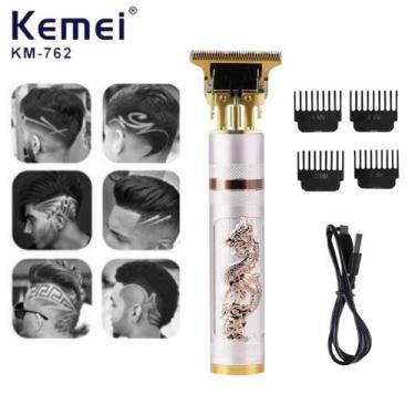 Imagem de Aparador de Pelo Kemei KM-762 , Ideal para Cabelos e Barbas