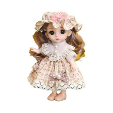 Imagem de Boneca Princesa Articulada De 16cm Com 13 Juntas, Brinquedo DIY BJD Co