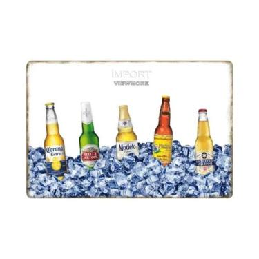 Imagem de Placa De Metal Vintage Stella Artois: Pôster Retrô Para Decoração De P