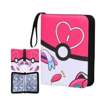 Imagem de Álbum Para Cartas Pokémon Infantil Com Capacidade Para 400 Cartas - Li