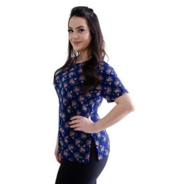 Imagem de Blusa Feminina Liganete Manga Abertura Comprida Plus Size-Feminino