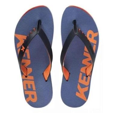Imagem de Chinelo Infantil Kenner Original Red - Laranja/Azul-Unissex