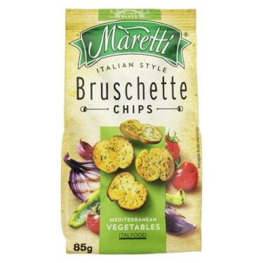 Imagem de Bruschette Chips Vegetais Mediterrâneos Maretti 85g