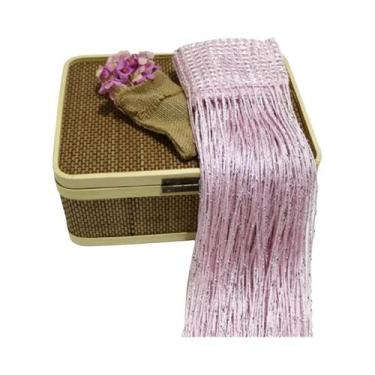 Imagem de Cortina De Cordão Com Glitter E Franjas 2Mx1M, Divisória De Ambiente B