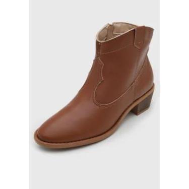 Imagem de Bota Feminina Country Moleca 5353.200, 37, Avelã