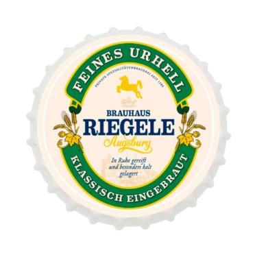 Imagem de Placa De Metal Redonda Vintage Rota 66 Com Tema De Carro E Motor, Deco