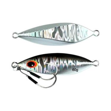 Imagem de Isca Artificial Rígida De Micro Jigging Para Pesca De Robalo, 10g-60g,