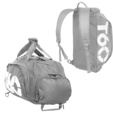 Imagem de Bolsa Mala Mochila T60 Treino Academia Bagagem Camping, Cinza