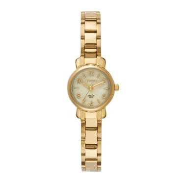 Imagem de Relógio Seculus Feminino Ref: 23757lpsvda1 Clássico Aço Dourado
