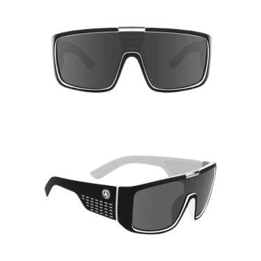 Imagem de Óculos De Sol Polarizados Masculinos De Peça Única, Estilo Arrojado, F