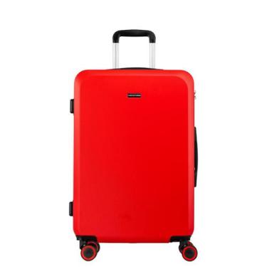 Imagem de Mala de Viagem Média Rodas 360 º Uno Racer - Vermelho, Vermelho