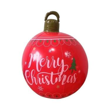 Imagem de Bola Inflável Grande Decorada Para O Natal Ao Ar Livre, Decorações De 