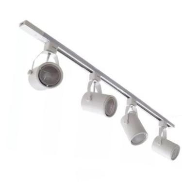 Imagem de Trilho Eletrificado 1,5 Metro + 4 Spots Par20 Bivolt - Bela Home Ilumi