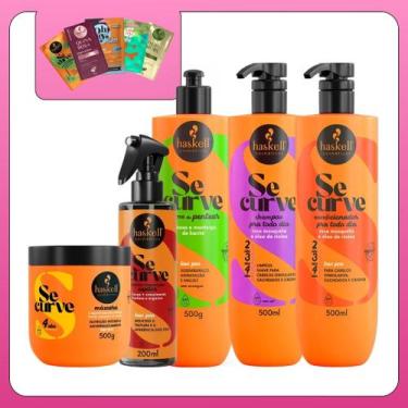 Imagem de Kit Transição Capilar Se Curve 4ABC Haskell 500ml - Haskell Cosméticos
