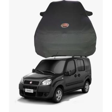 Imagem de Capa de Carro Fiat Dobló Tecido  Lycra Premium - Cadilhe Capas, Preto
