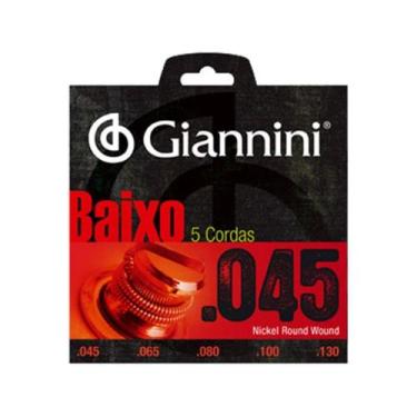 Imagem de Corda Giannini Contrabaixo Geebrs 4 0.045" Pesado