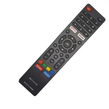 Imagem de Controle Remoto Compatível com TV Multilaser Smart - Modelos TL020 e T