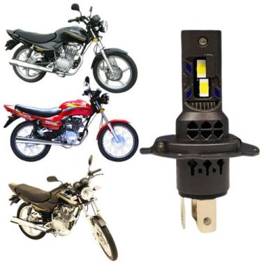 Imagem de Lâmpada Super Led H4 Farol Alto/Baixo Branco Voltagem DC 9v - 32v 26w 