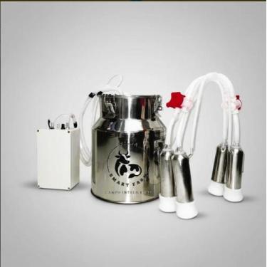Imagem de Ordenha Elétrica Vaca 4 Teteiras - Balde Inox Lançamento - Villa Smart