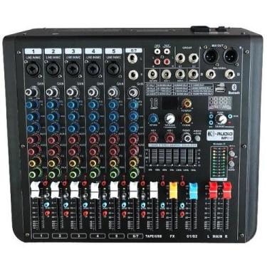 Imagem de Mesa de Som Analógica MP610 6 Canais K-Áudio