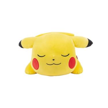 Imagem de Pelúcia Sleeping Pikachu de 45cm - Pokémon - Sunny Brinquedos