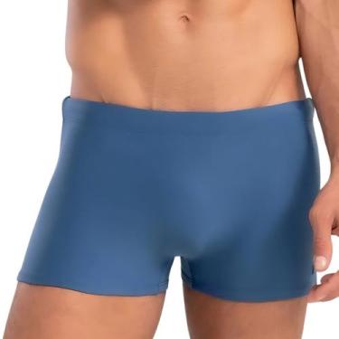 Imagem de Sunga Boxer Lisa Vivo Lateral - Mash, Jeans, GG