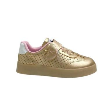 Imagem de Tênis Mini Sua Cia Infantil Menina 706500733 Dourado, 21