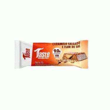 Imagem de Barrinha de Proteina Taste Cookie Bar Mrs Taste 50g Sabor Caramelo Sal