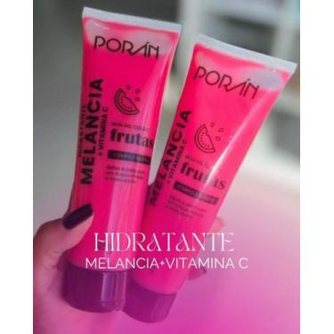 Imagem de Hidratante Corpo e Rosto Melancia + Vitamina C - Porán 145g