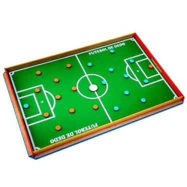 Imagem de Futebol de Dedo Brinquedo Educativo em Madeira - TRALALA