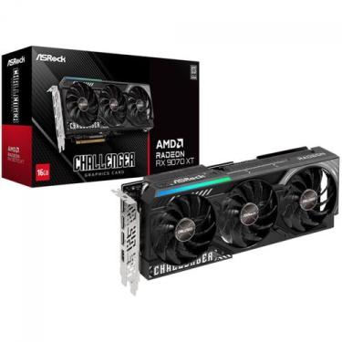 Imagem de Placa de Vídeo ASRock AMD Radeon RX 9070 XT Challenger, 16GB, GDDR6, F