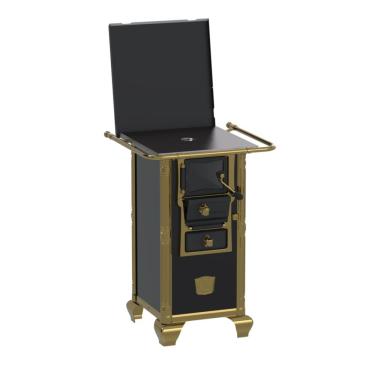 Imagem de Fogao a Lenha Venax n 00 Princess Preto Gold