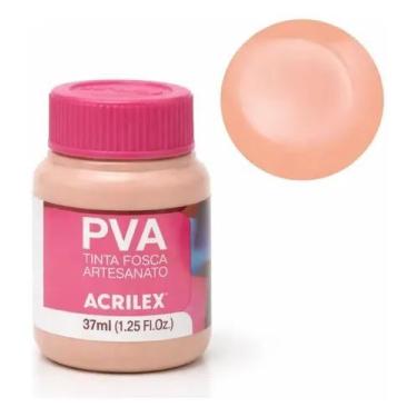 Imagem de Tinta PVA Fosca Acrilex 37ml Salmão 518