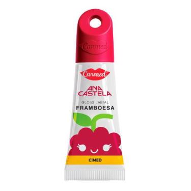 Imagem de Gloss Labial Carmed Ana Castela Sabor Framboesa com Cor Efeito Gloss c