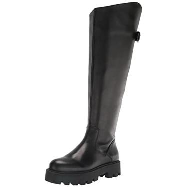 Imagem de Franco Sarto Bota feminina cano alto Balinbt, Panturrilha larga preta, 7