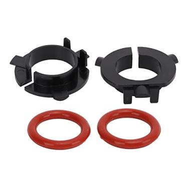 Imagem de 2 conjuntos de suportes de faróis de LED H7 para lâmpada de farol de LED para carro 12 V 100 W, suporte de lâmpada de farol para TK-106