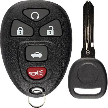 Imagem de Controle remoto de entrada KeylessOption, substituição para chave de carro 22733524 com chave