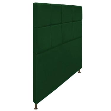 Imagem de Cabeceira Damares 160 Cm Queen Size Com Botonê Suede Verde