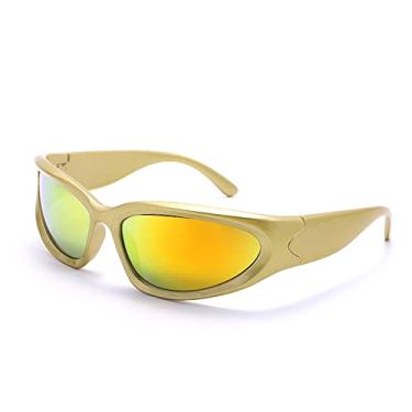 Imagem de Óculos de Sol Polarizados Mulheres Homens Design Espelho Esporte Luxo Vintage Unissex Óculos de Sol Masculinos Óculos de Motorista Óculos UV400,27, Como Mostrado
