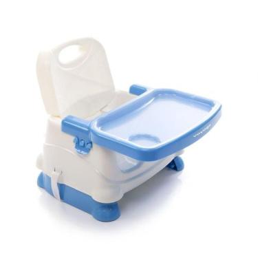 Imagem de Cadeira De Alimentação Bebê Portátil Fun Azul - Voyage