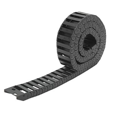 Imagem de Cabo de arrasto porta fio 10x30mm cabo de arrasto Nylon refor?ado PA66 tamanho interno 1m/3.28ft comprimento com conector final para m¨¢quinas-ferramentas CNC,equipamentos eletr?nicos, Corrente d