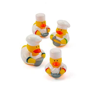Imagem de Patinhos de Borracha do Chef: pacote com 12