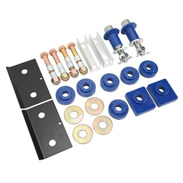 Imagem de 22 PeçAs Buchas de Articulação do Capô Buchas de Montagem Kit de Parafusos de Substituição Completa para Peterbilt 379