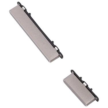 Imagem de HUANGYUNCHAO Acessórios telefônicos Botão liga/desliga e botão de controle de volume para Samsung Galaxy Tab S2 9.7 SM-T810/T813/T815/T817/T819 Substituição do telefone celular